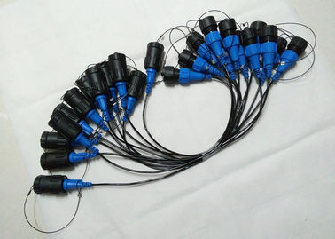 3 Geophone πυρήνων συνδετήρας, σεισμικός συνδετήρας καλωδίων βιδών KCK